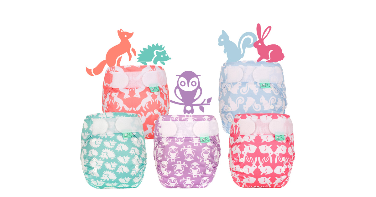 TotsBots Reusable Nappies — New Matchy Prints!