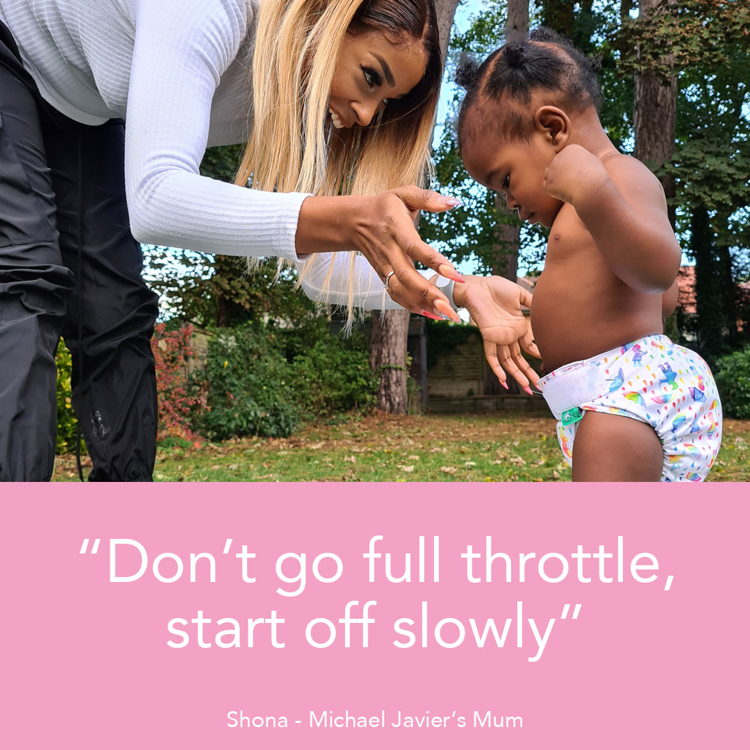 Real parents using reusable nappies: Shona