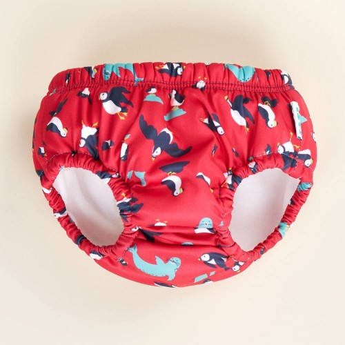 totsbots-puffling-paddle-swim-pants-nappies-puffins-seals-red-flatlay-front