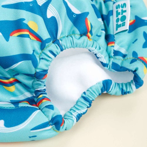 Swim Pants Rainbow Whales 