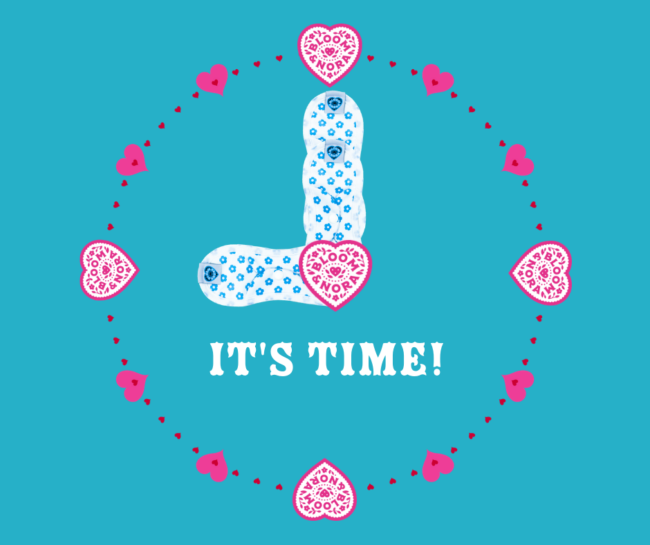 Bloom and Nora Reusable Sanitary Pads for an Eco Friendly Period