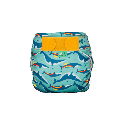 TotsBots Reusable Swim Nappies - Rainbow Whale