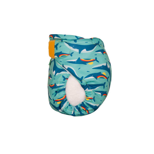 Swim Nappy Rainbow Whales 