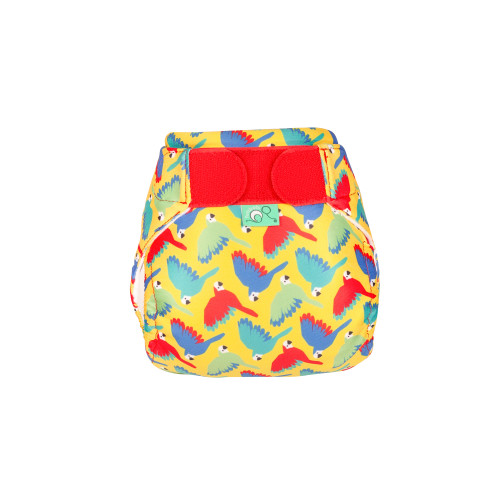 TotsBots Reusable Swim Nappies - Yellow Parrot